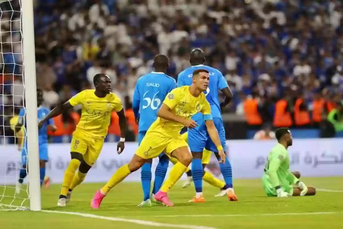 كعب الهلال اعلى من النصر